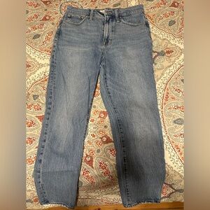 Madewell Women's Perfect Vintage Straight Leg Jeans - Blue